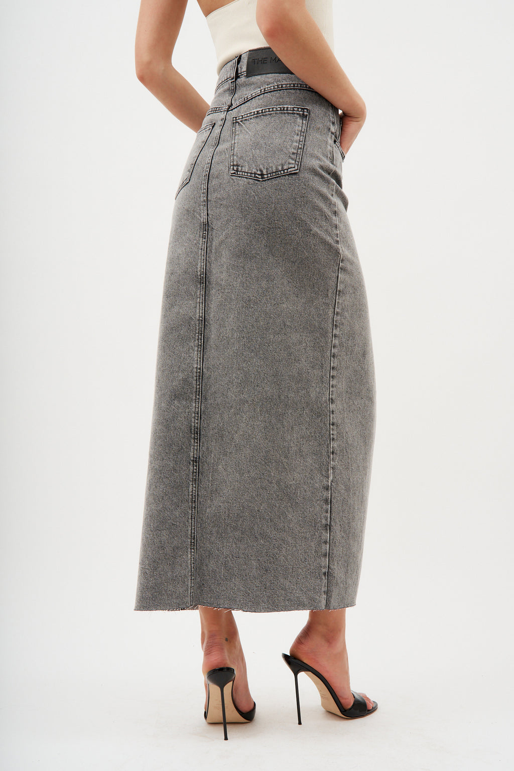 Aluta Grey Skirt - Désordre Boutique