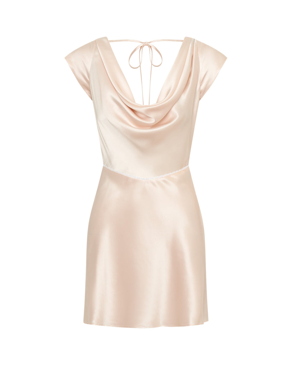 Ariel Pink Champagne Dress - Désordre Boutique