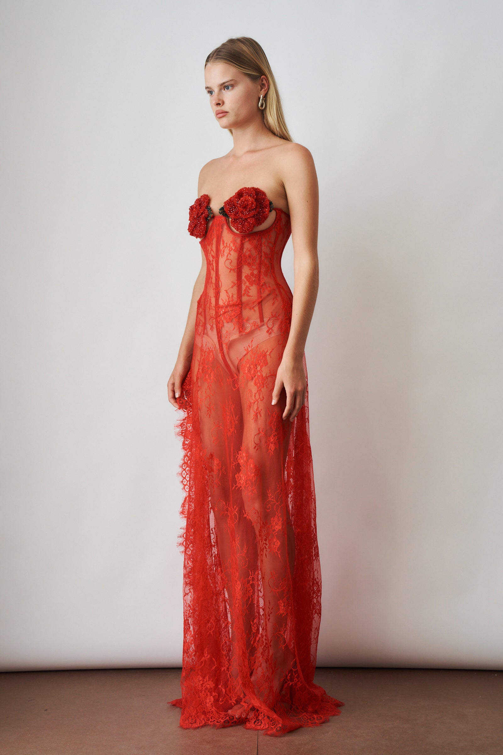Ringside Rose Dress - DÉSORDRE