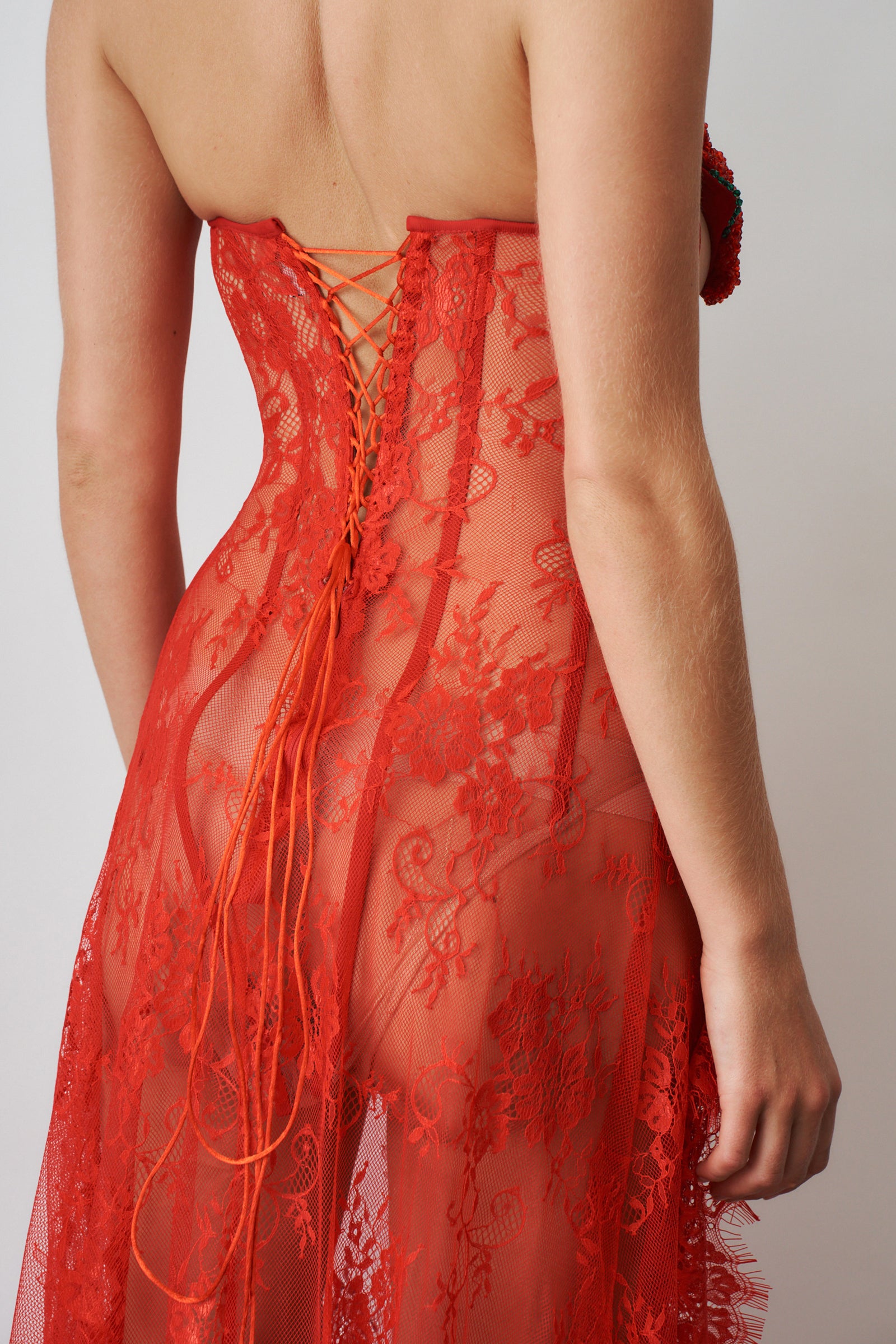 Ringside Rose Dress - DÉSORDRE