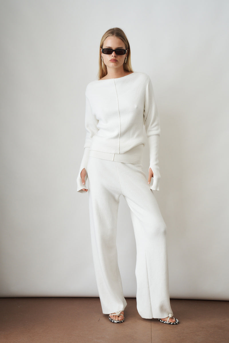 Fold Over Seam Pant - DÉSORDRE