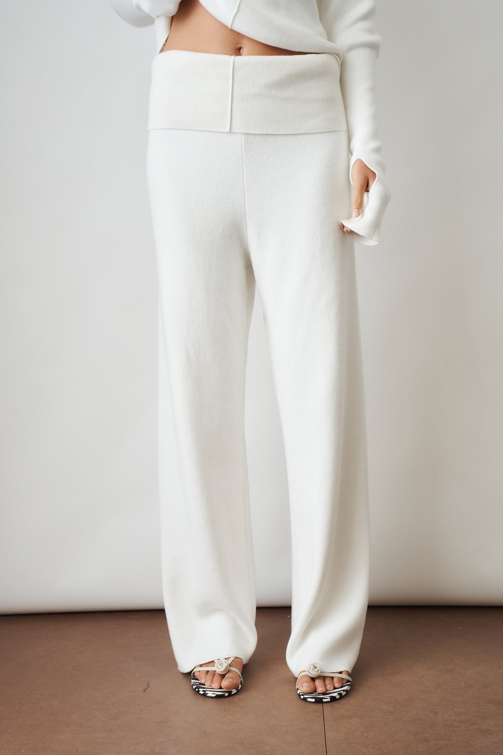 Fold Over Seam Pant - DÉSORDRE