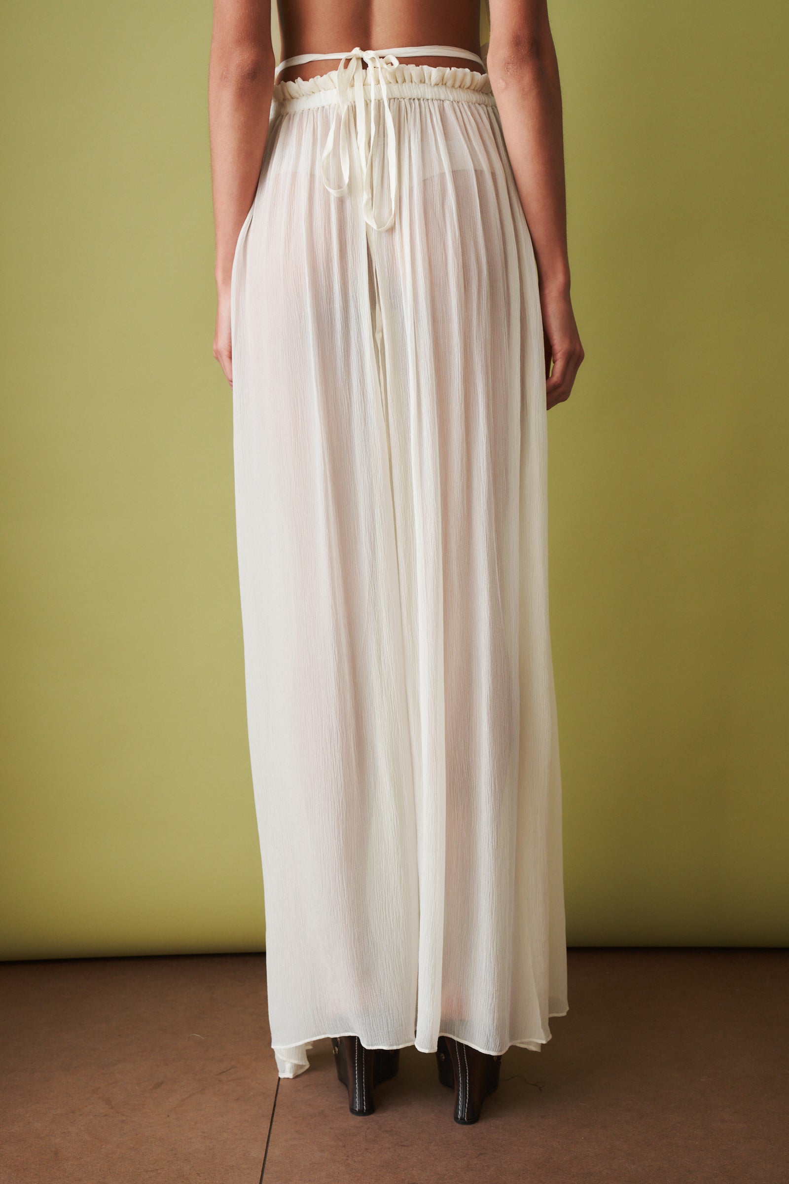 Palli Skirt Ivory - DÉSORDRE