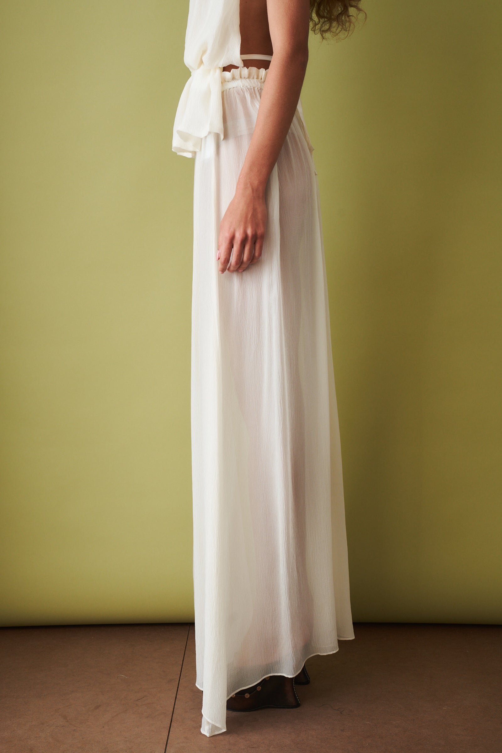 Palli Skirt Ivory - DÉSORDRE