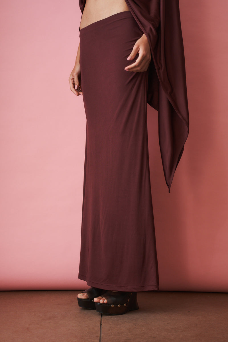 Kaima Skirt Merlot - DÉSORDRE