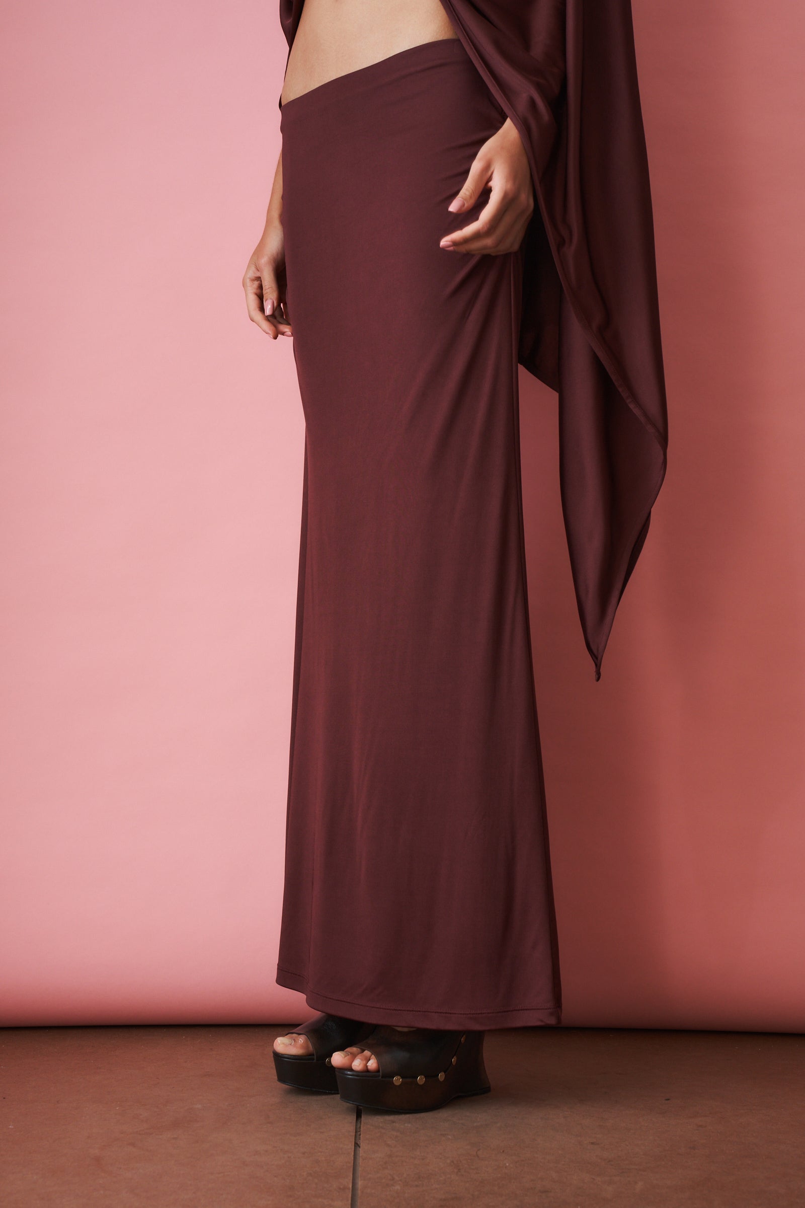 Kaima Skirt Merlot - DÉSORDRE