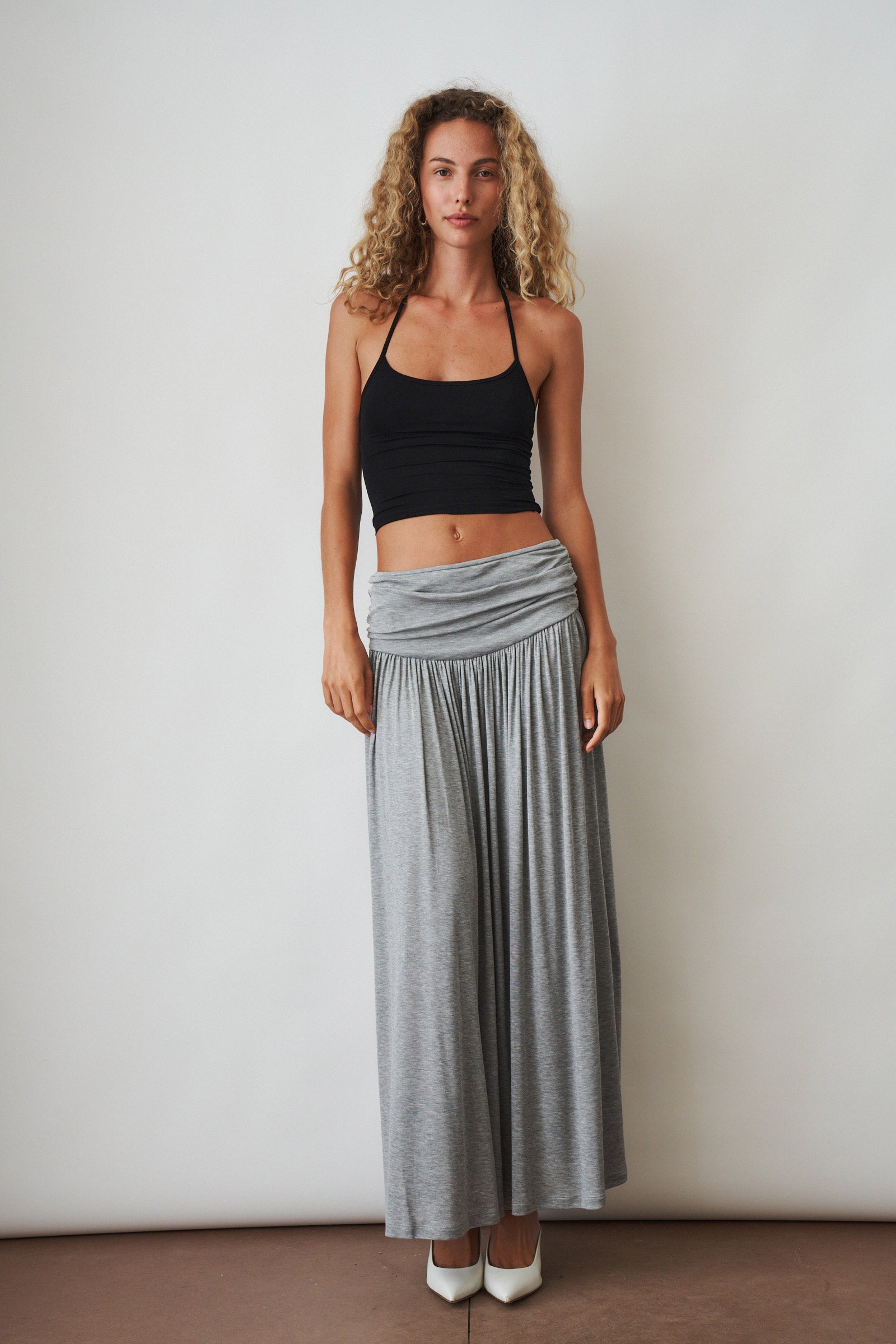 Viona Skirt Gray - DÉSORDRE