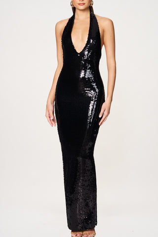 Siren Black Gown