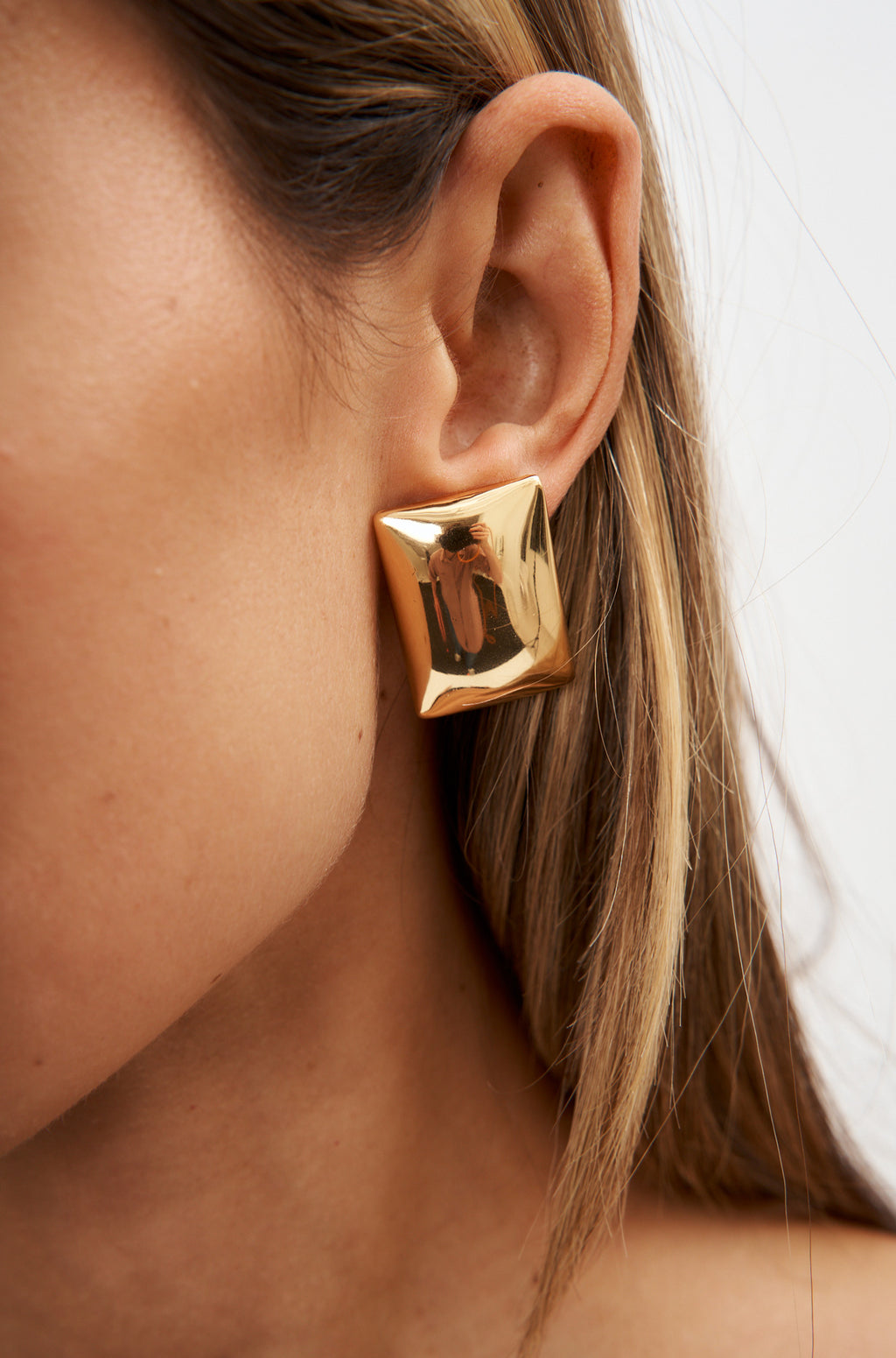 Bar Gold Earrings - Désordre Boutique