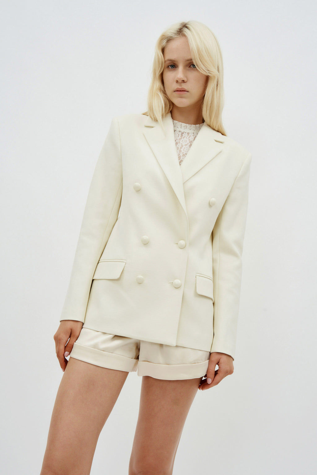 Becky Off White Blazer - Désordre Boutique