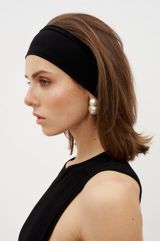 Bessette Black Headband - Désordre Boutique