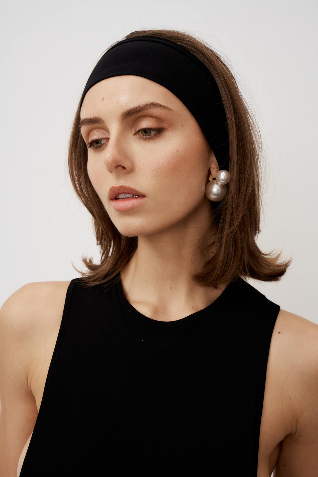 Bessette Black Headband - Désordre Boutique