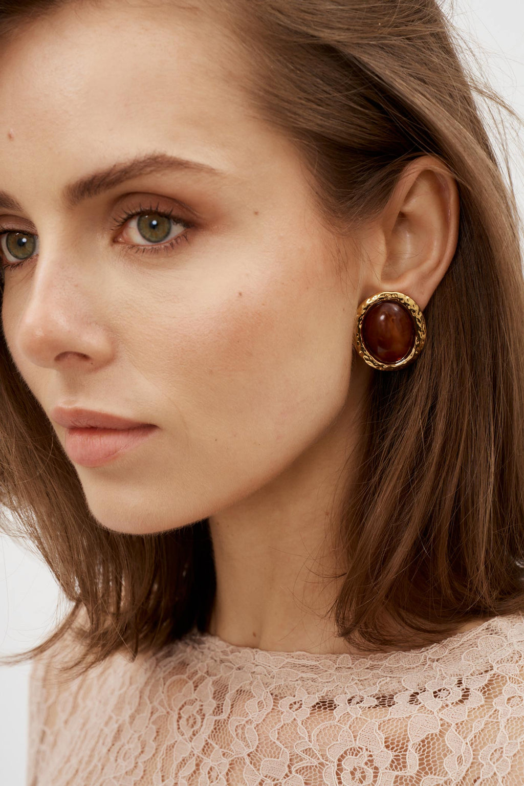 Beverly Brown Earrings - Désordre Boutique