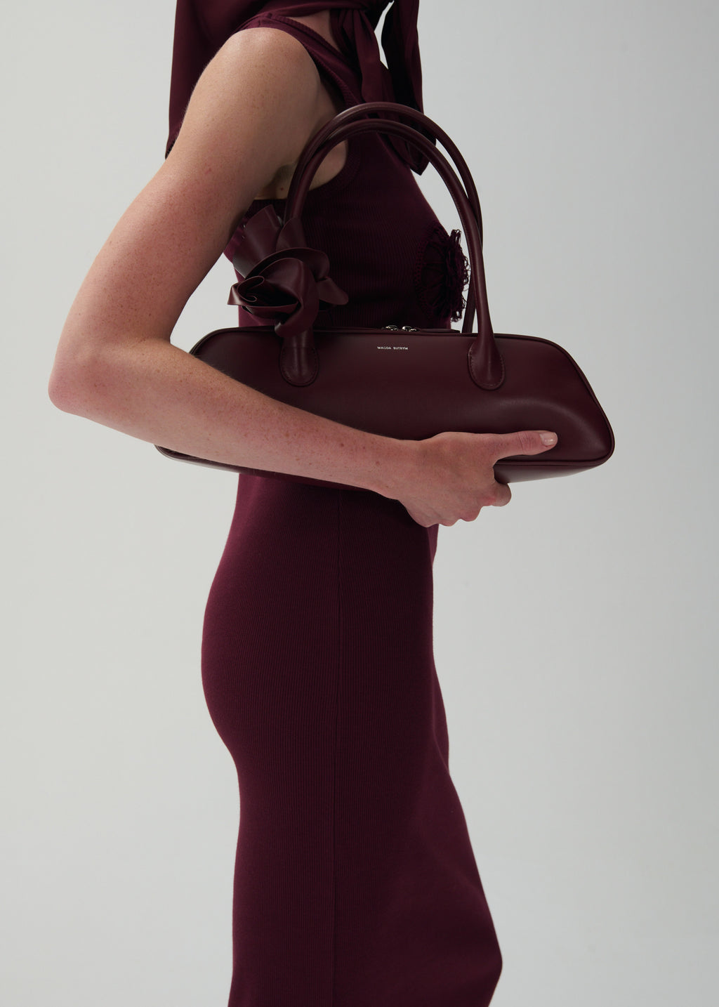 Brigitte Burgundy Bordeaux Trapeze - Désordre Boutique