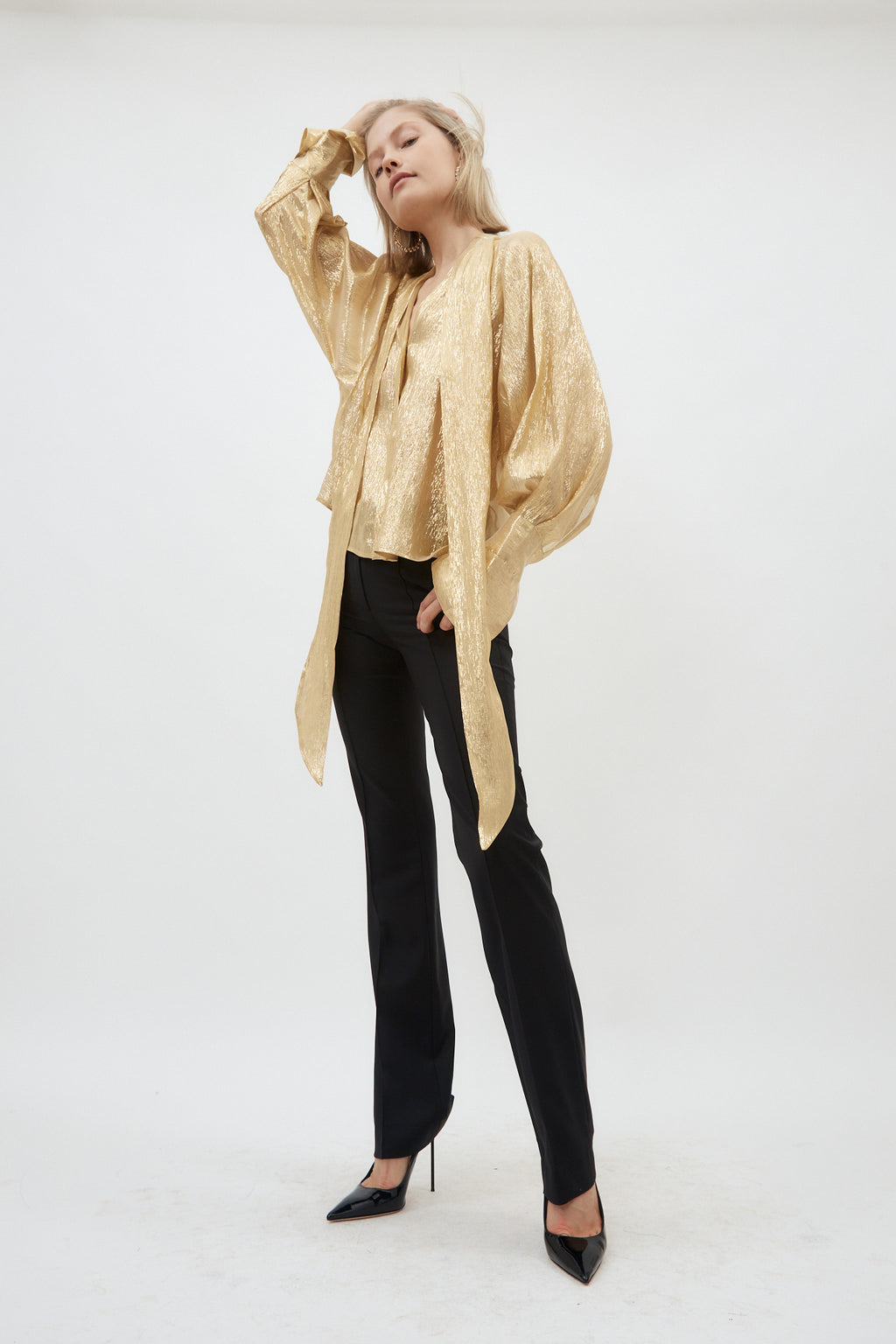 Brook Gold Blouse - Désordre Boutique