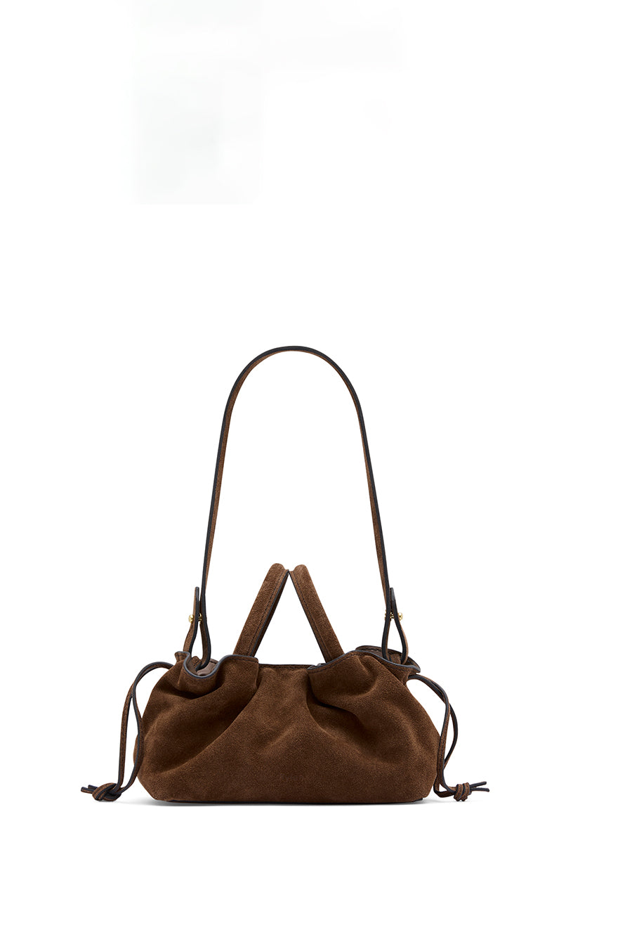 21.55 Brown Suede Mila Mini Tote