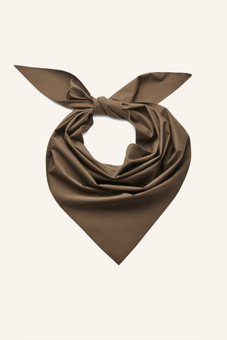 Cotton Brown Scarf