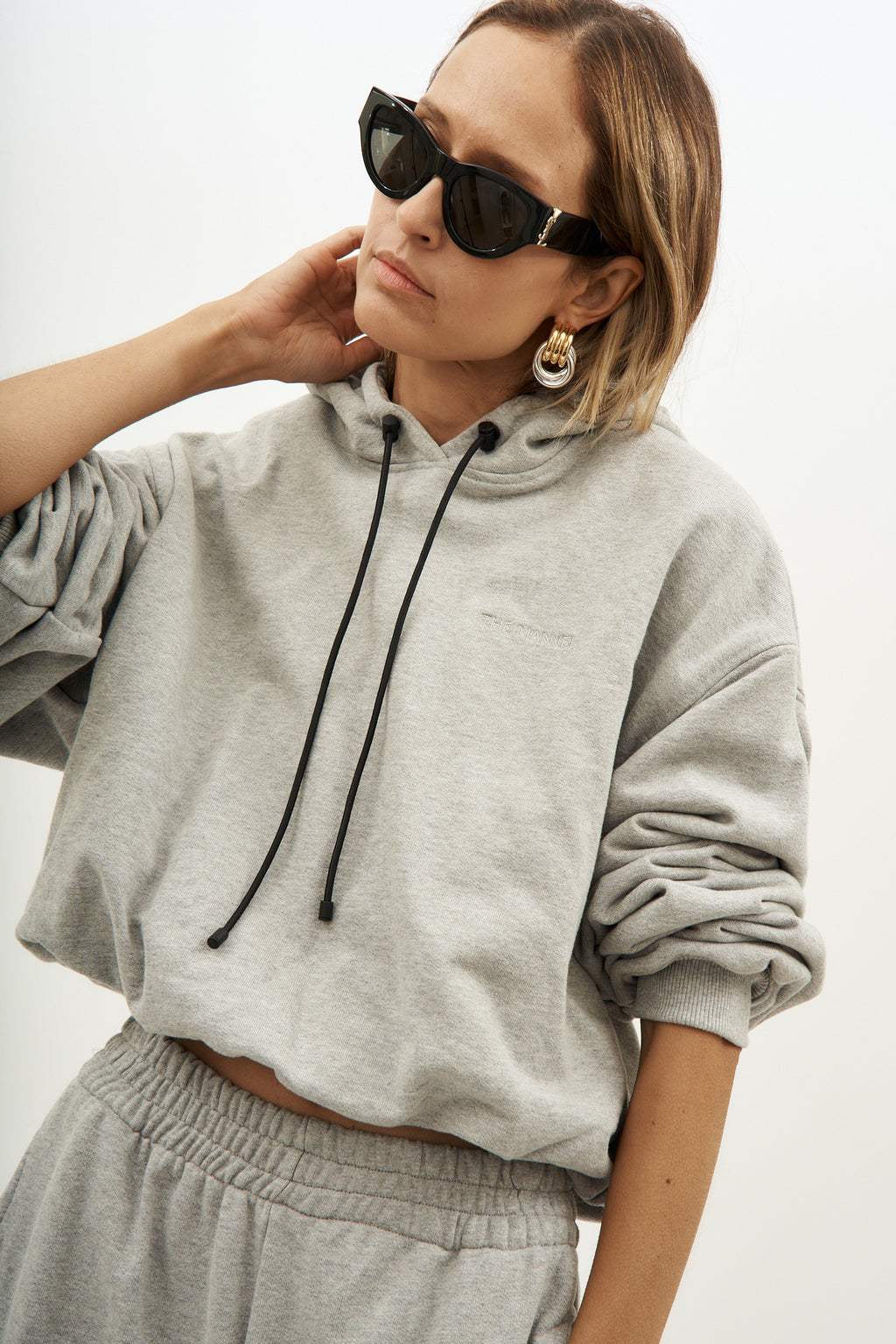 Bushra Grey Hoodie - Désordre Boutique