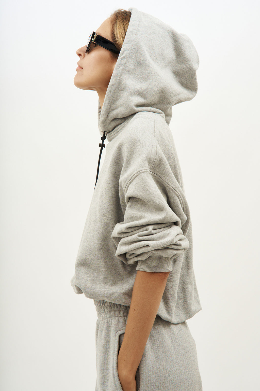 Bushra Grey Hoodie - Désordre Boutique