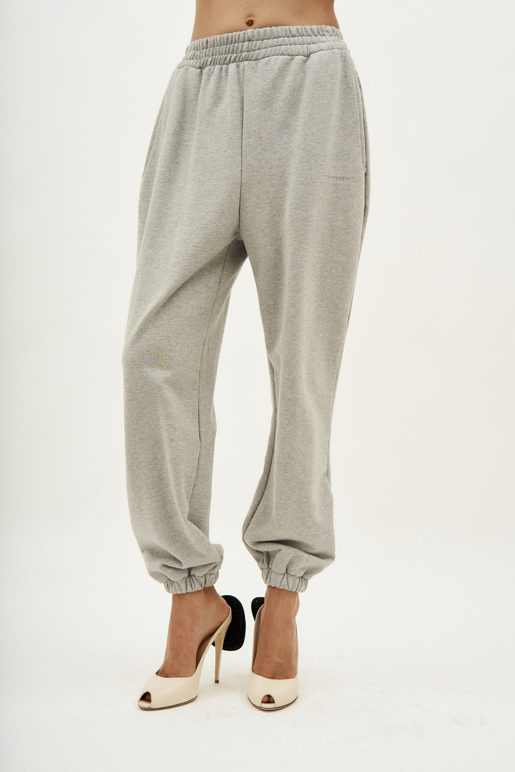 Bushra Grey Jogger Pants - Désordre Boutique