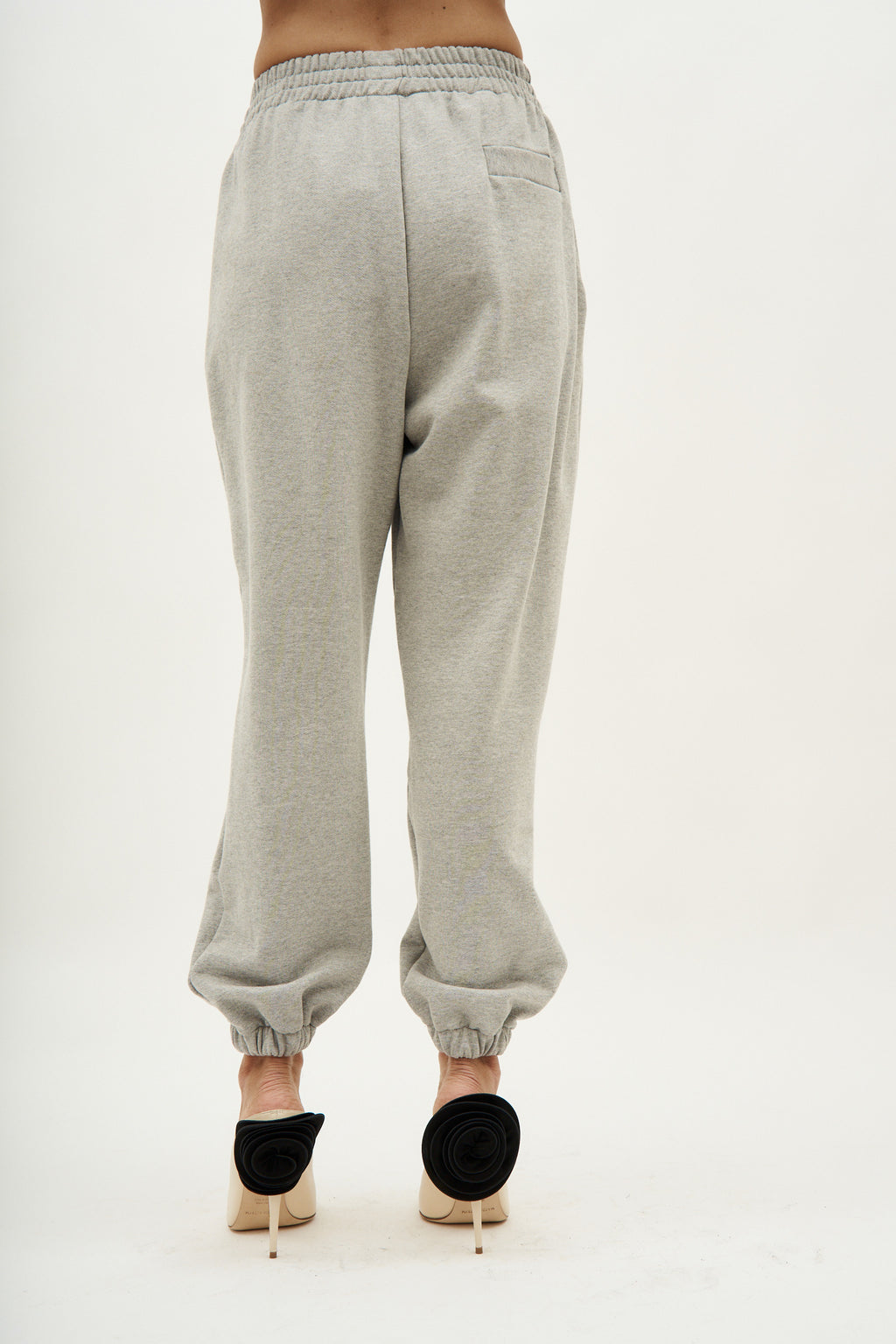 Bushra Grey Jogger Pants - Désordre Boutique