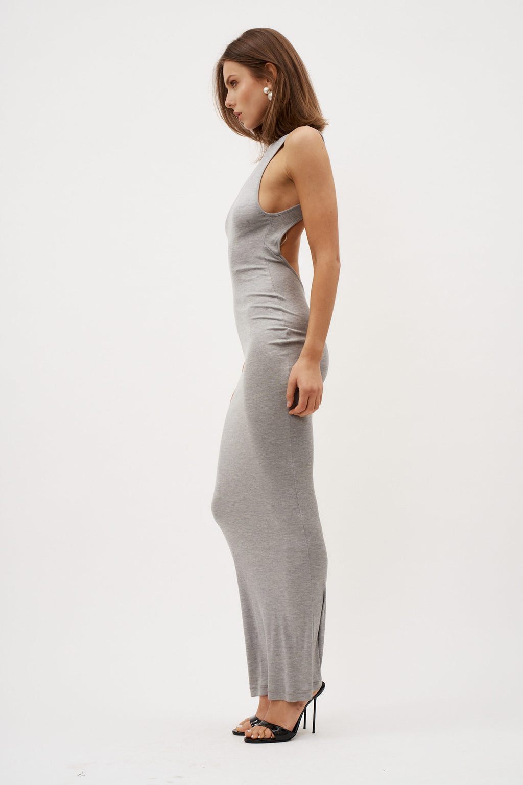 Campbell Grey Dress - Désordre Boutique