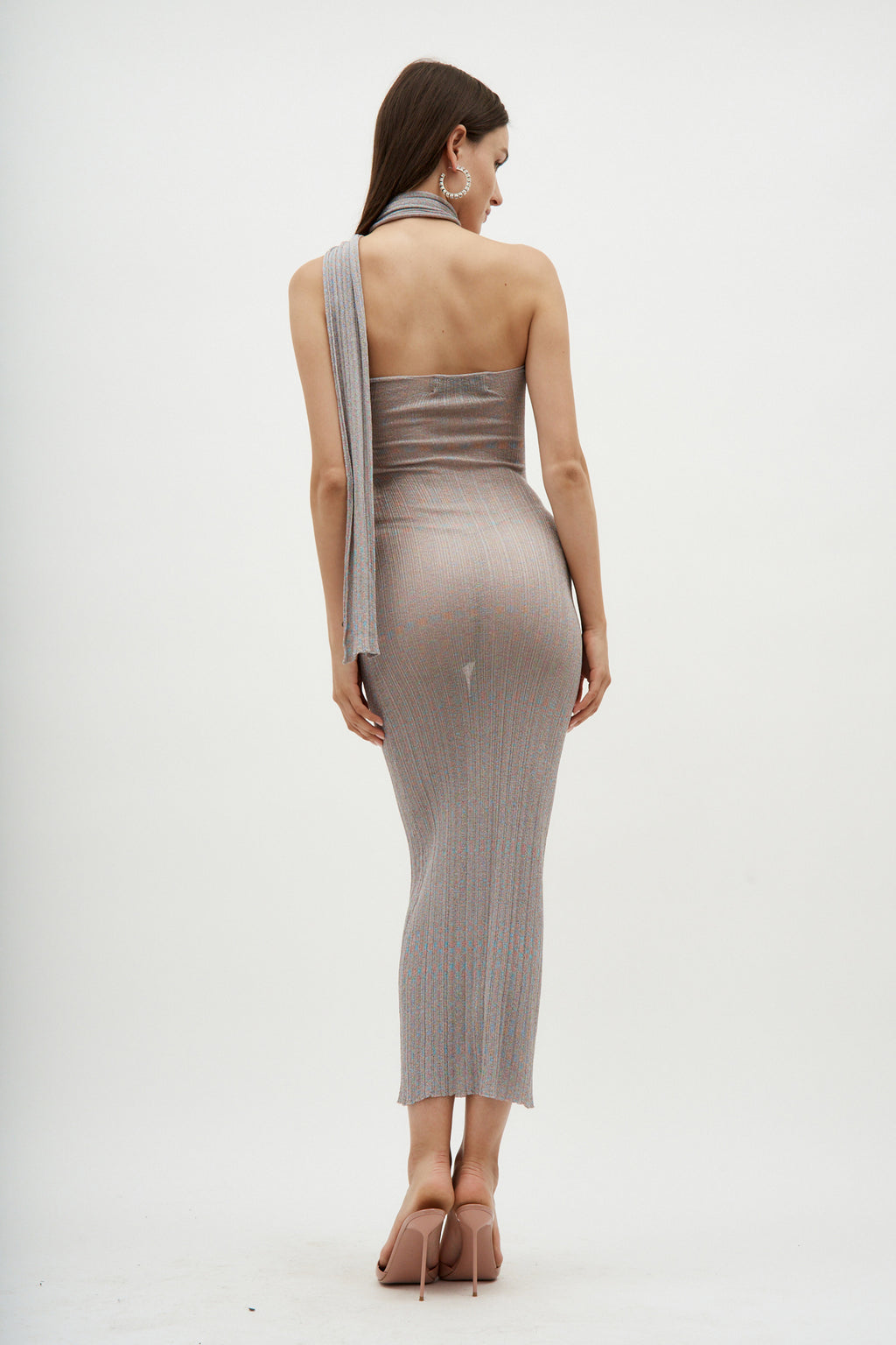 Caspi Fog Grey Dress - Désordre Boutique