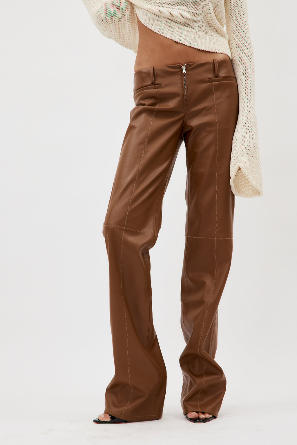 Cida Camel Pants - Désordre Boutique