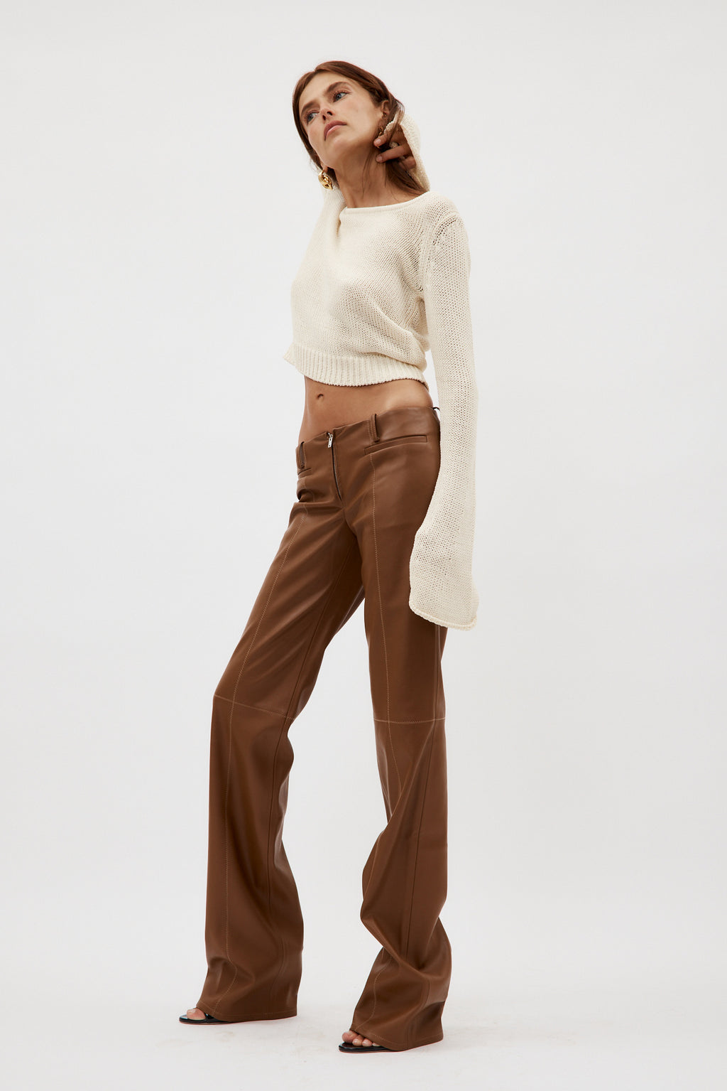 Cida Camel Pants - Désordre Boutique