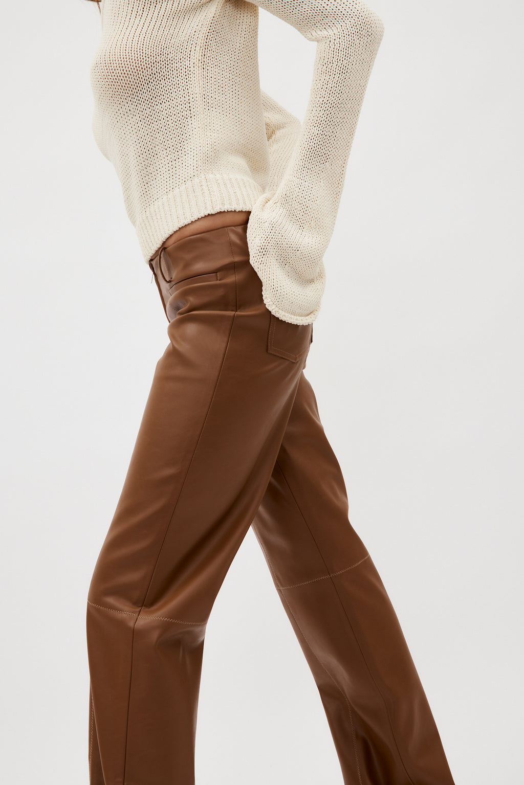 Cida Camel Pants - Désordre Boutique