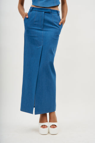 Colia Denim Skirt - Désordre Boutique