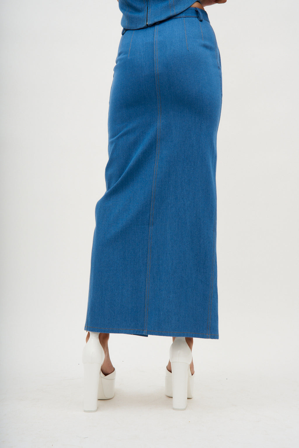 Colia Denim Skirt - Désordre Boutique