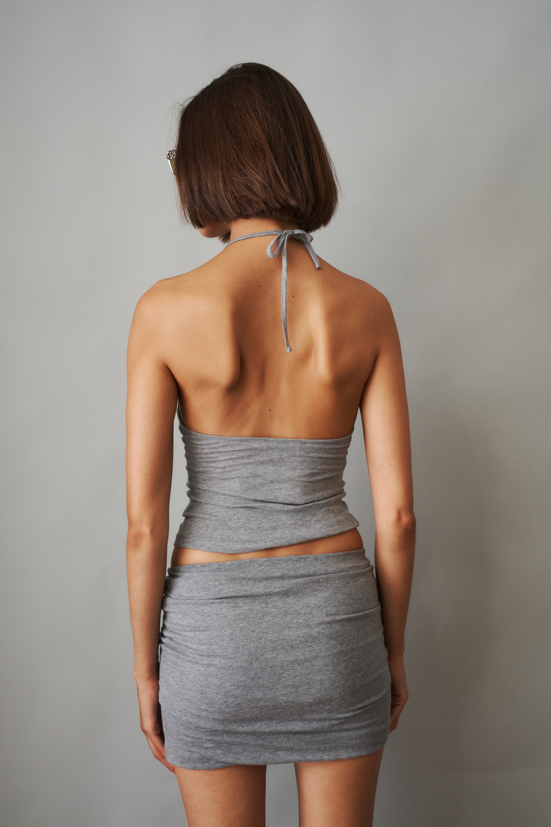 Crawford Grey Skirt - DÉSORDRE