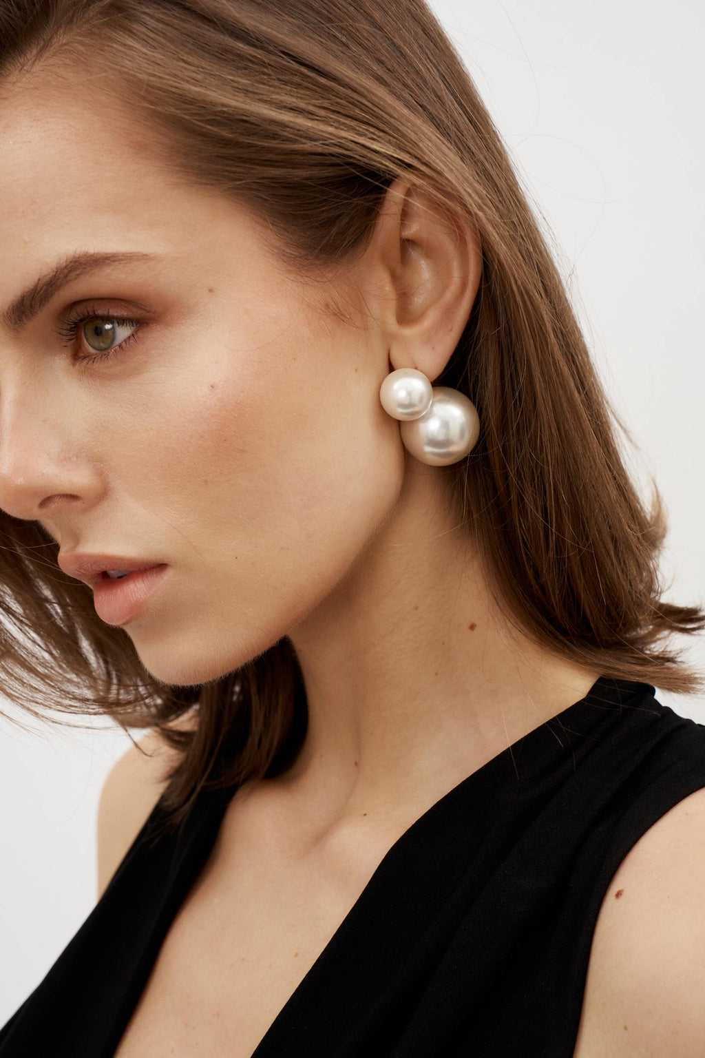 Double Pearl Drop Earrings - Désordre Boutique