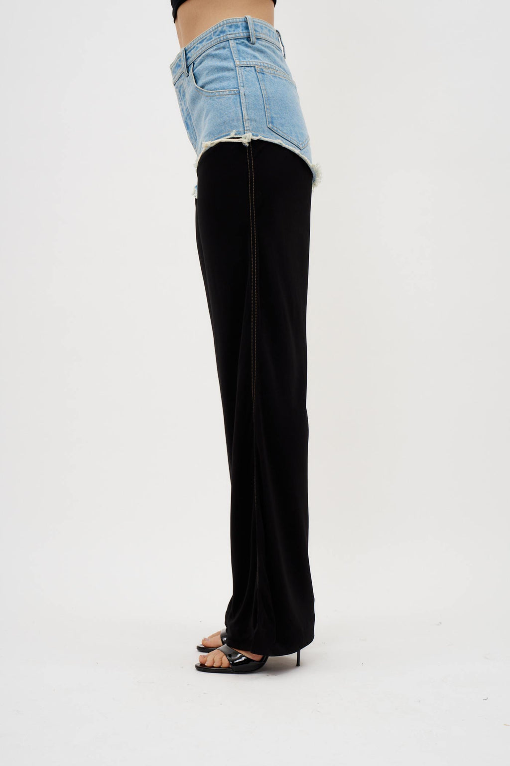 Duke Splice Indigo Black Pant - Désordre Boutique