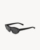 Half Rim Shield Sunglasses