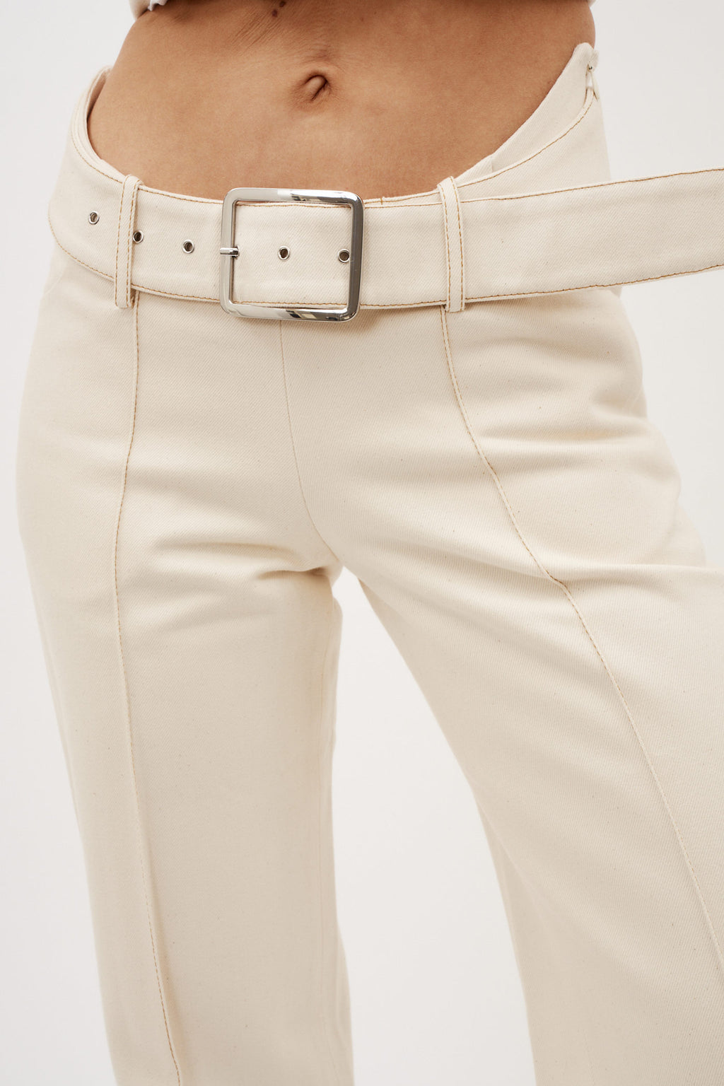 Gali Off White Pants - Désordre Boutique