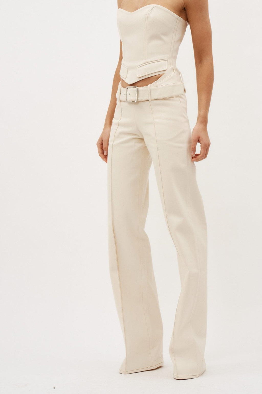 Gali Off White Pants - Désordre Boutique