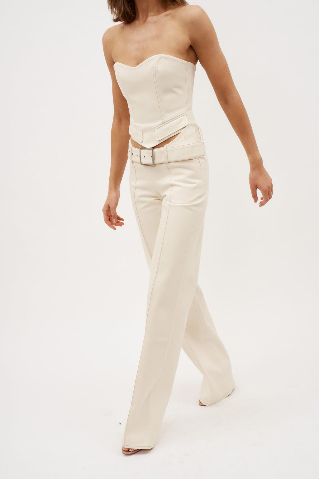 Gali Off White Pants - Désordre Boutique