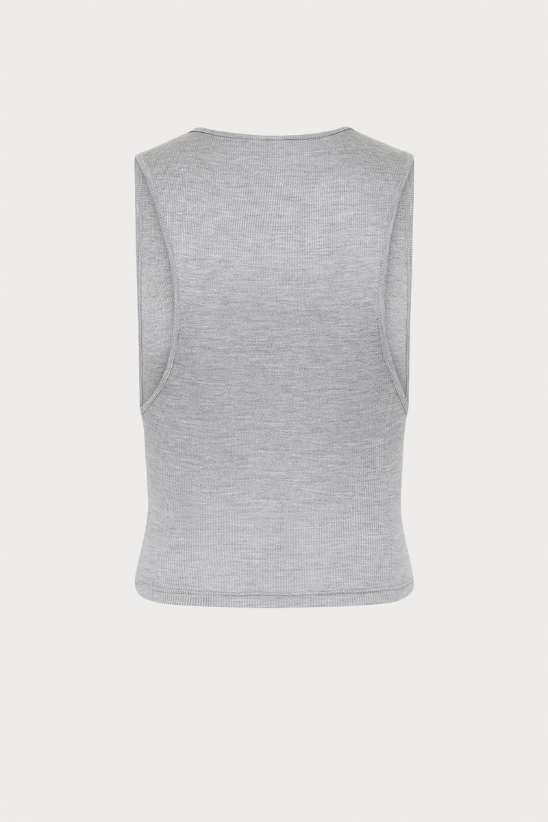 Giselle Grey Top - Désordre Boutique