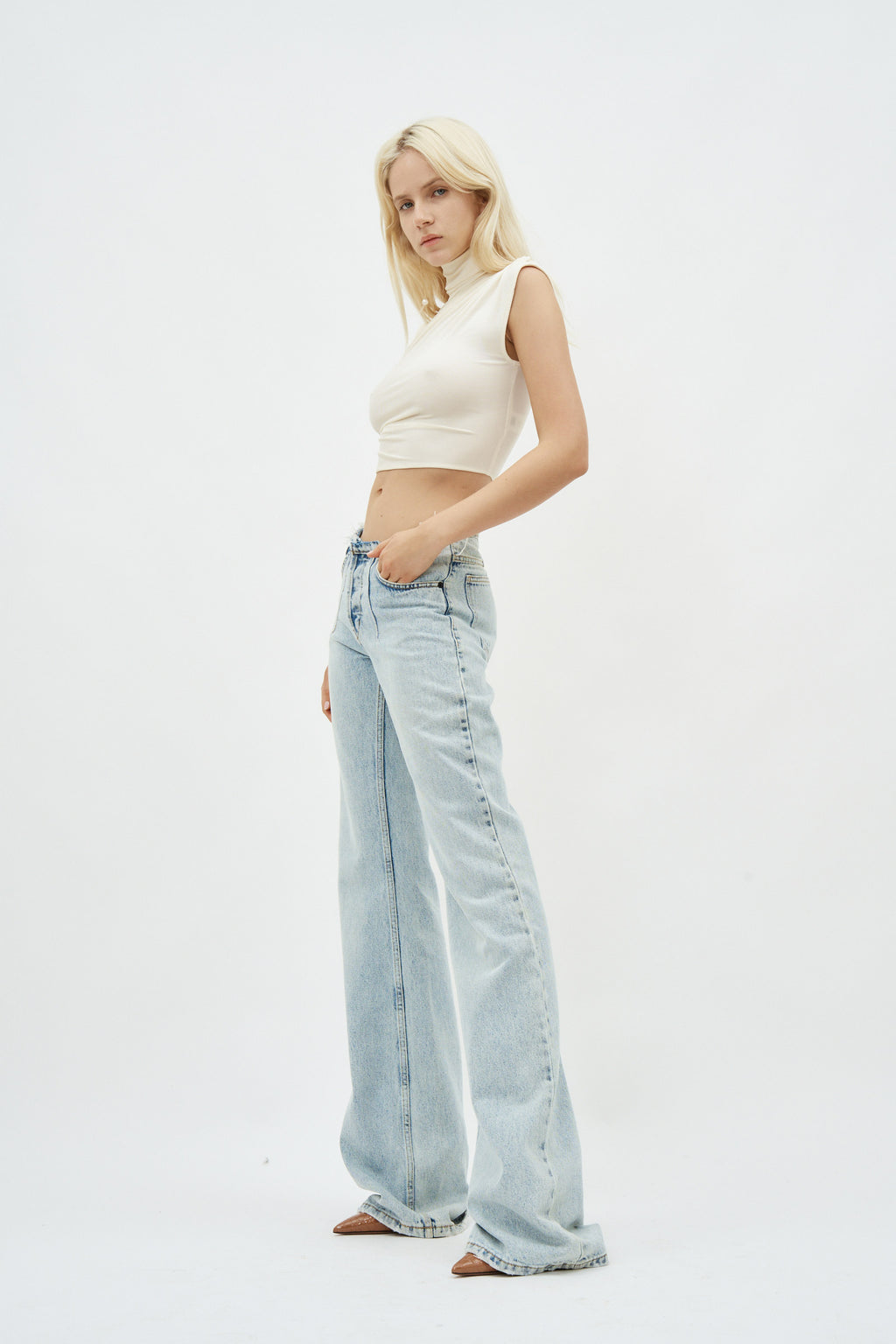 Greci Blue Pants - Désordre Boutique