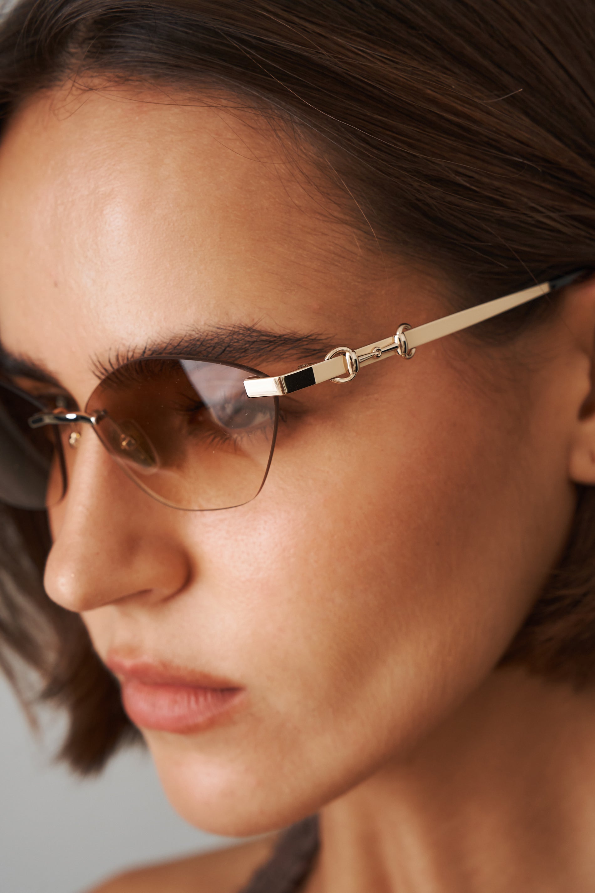 Gold Geometric Cat Eye - DÉSORDRE