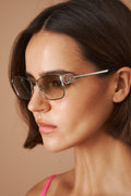 Green GG Sunglasses - DÉSORDRE
