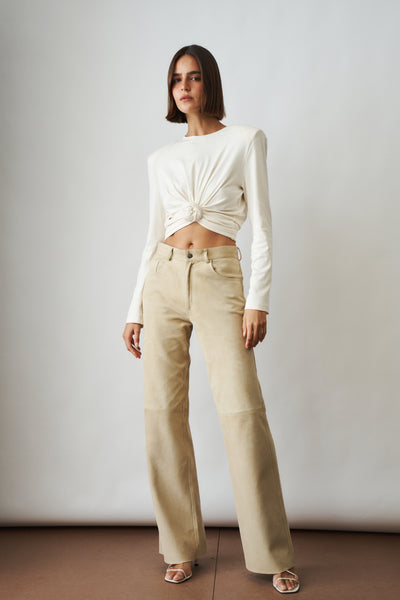 Korea Suede Pants