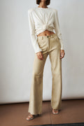 Korea Suede Pants - DÉSORDRE