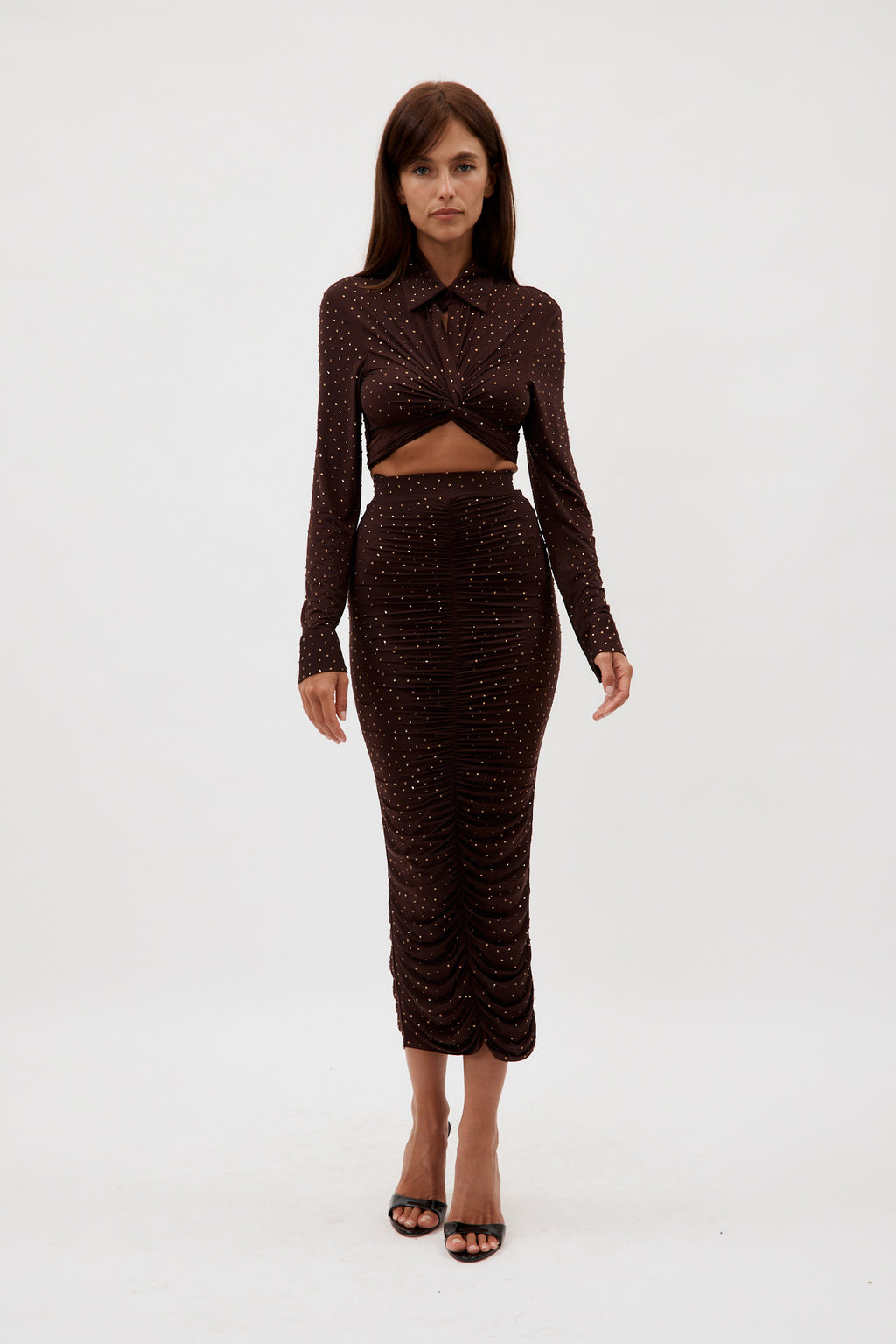 Haisley Brown Skirt - Désordre Boutique