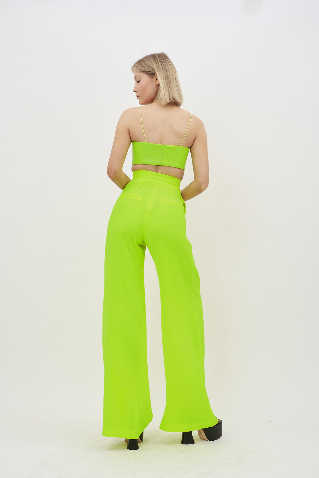 Harlan Neon Yellow Pants - Désordre Boutique