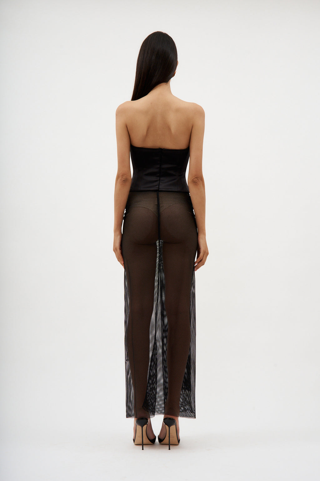 Heka Black Long Skirt - Désordre Boutique