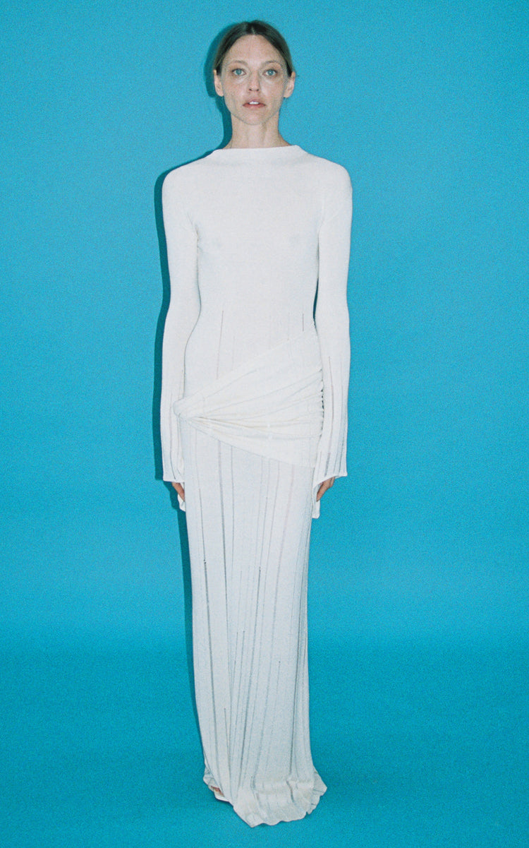 Hima Off White Dress - Désordre Boutique