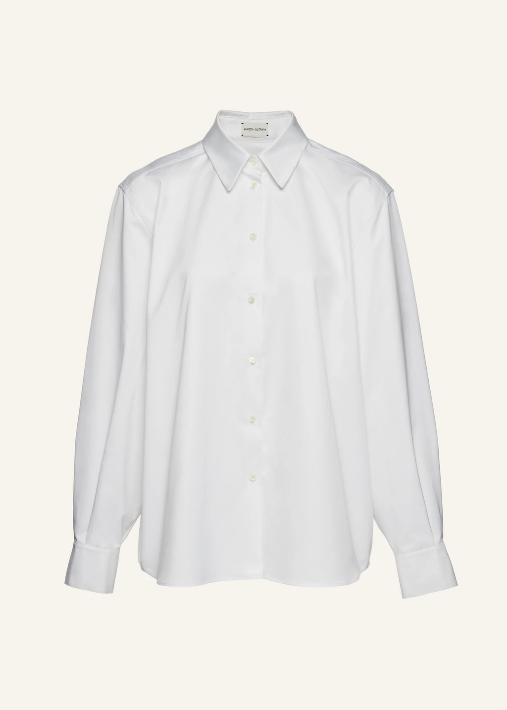 Oversized Cotton White Shirt